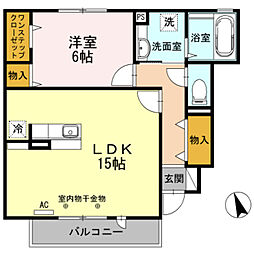 ヴェルドミールII1 1階