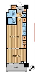 プライムアーバン日本橋横山町 1LDKの間取図画像