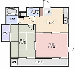 ハイムタチバナ 1階/-