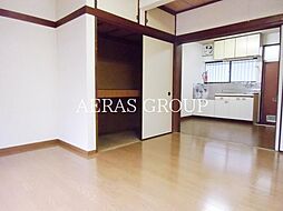 ハイム宮仲 1階1Kのリビング/ダイニング