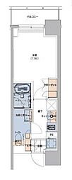 ボヌールステージ笹塚 1Kの間取図画像