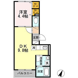 ヴェルデ 1階/102