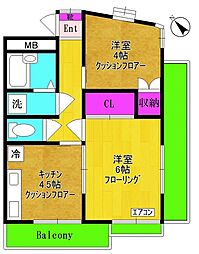 ハヤカワハイム 3階