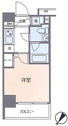 レア横濱ヴィヴァーチェ 1Kの間取図画像