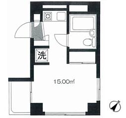 間取図画像 ワンルーム