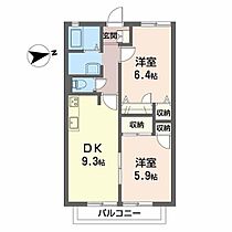 松栄ハウス 0201 ｜ 大阪府大阪市東住吉区桑津２丁目16-24（賃貸アパート2DK・2階・50.00㎡） その2