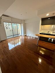 JR山手線 五反田駅 徒歩9分の賃貸マンション 3階2LDKのリビング/ダイニング