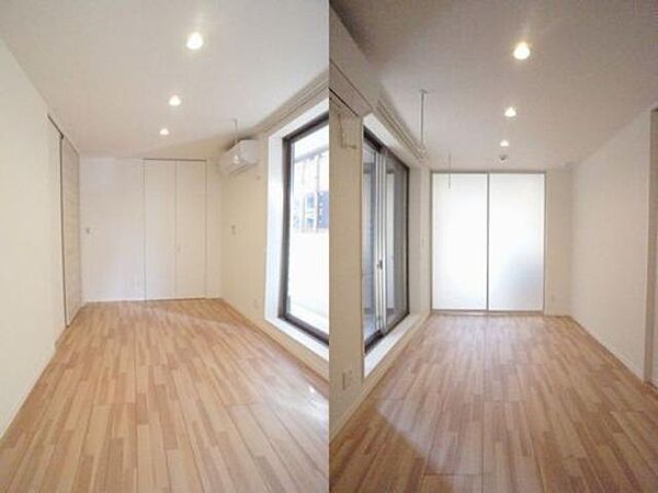 画像10:○洋室？○　こちらのお部屋もエアコン＆照明完備。LDKとつなげて一つの大空間として使うこともできます。