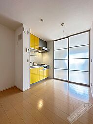 南海高野線 萩原天神駅 徒歩6分の賃貸アパート 2階1DKのリビング/ダイニング