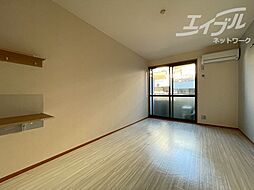 白樺ハイツ 2階1Kのリビング/ダイニング