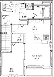 京急本線 雑色駅 徒歩8分の賃貸アパート 2階1LDKの間取り