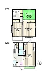 ラヴィル・ヒロ 3LDKの間取り