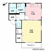 エクセラン A0202 ｜ 熊本県八代市上野町1792-1（賃貸アパート1DK・2階・35.92㎡） その2