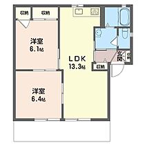 エスペランサＡ 00103 ｜ 千葉県流山市西初石５丁目32-3（賃貸アパート2LDK・1階・54.80㎡） その2