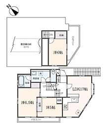 フルール染井駒込 3LDKの間取図画像