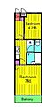 メルサージュ百合ヶ丘3階6.6万円