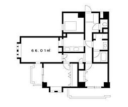 綾東ヴィレッジ弐番館 2LDKの間取図画像