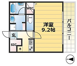 OTOWA神戸元町 1LDKの間取図画像