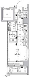 セジョリ武蔵関 1Kの間取図画像