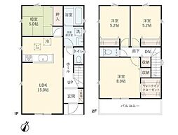 Ｓｕｍａｉｔｏ千葉市若葉区大宮台02 4LDKの間取り