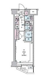 リヴシティ成増ミュジオ 1Kの間取図画像