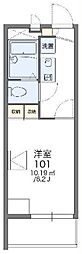 レオパレスエアフォルク 1Kの間取図画像