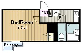 Nasic永山 0108 ｜ 東京都多摩市乞田1339-4（賃貸マンション1R・1階・21.12㎡） その2