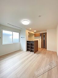 カルム アビタシオン北出島 3階1LDKのリビング/ダイニング