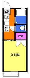 間取図画像 1K