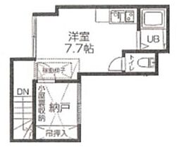 アイコート豊島園 1DKの間取図画像