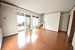 JR横浜線 橋本駅 徒歩13分の賃貸テラスハウス 2LDKのリビング/ダイニング