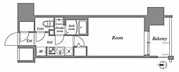 オーパスホームズ川口 1Kの間取図画像