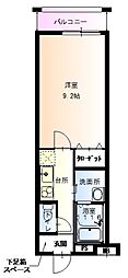 Osaka Metro今里筋線 鴫野駅 徒歩9分の賃貸アパート 1階1Kの間取り