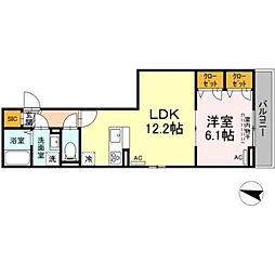 ルリアン北小岩II 2階