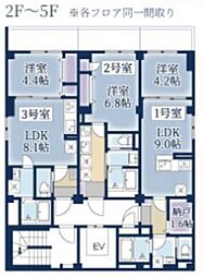 Maison Futaba 1LDKの間取図画像
