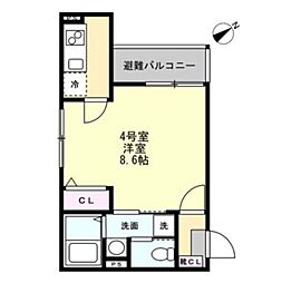 ベイルーム矢部リエート 2階