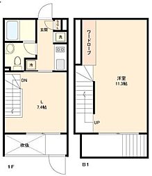 GRANPASEO新宿 1LDKの間取図画像