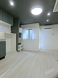 あんしん出島町08-4007 203 2階ワンルームのリビング/ダイニング