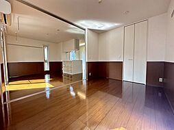 京王相模原線 多摩境駅 徒歩17分の賃貸アパート 1階2LDKのリビング/ダイニング