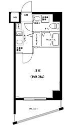 GRANDFORCE東高円寺 1Kの間取図画像