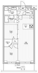 SPコート保塚町 3階2LDKの間取り