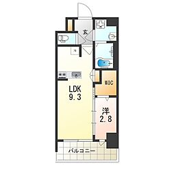 JR東海道・山陽本線 東淀川駅 徒歩2分の賃貸マンション 5階1LDKの間取り