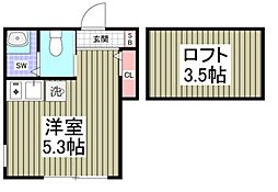 間取図画像 ワンルーム