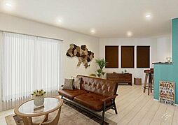 足立区六木1丁目戸建 3LDKのリビング/ダイニング