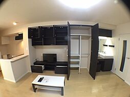 レオネクストオールリバー 1階ワンルームのリビング/ダイニング