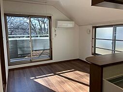 サンライズ国立II 2階2LDKのリビング/ダイニング