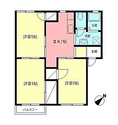 ルミエール・オオキI 1階