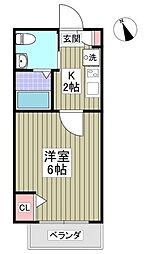 駿河台MR 1Kの間取図画像