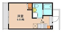 そよ風と窓辺のアールグレイ 1階1Kの間取り