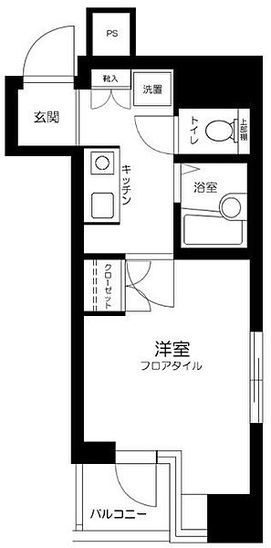 スカイコート池袋東口 ｜東京都豊島区南池袋２丁目(賃貸マンション1K・8階・19.86㎡)の写真 その2